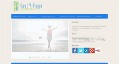 Desktop Screenshot of eastvillagechiropractic.com